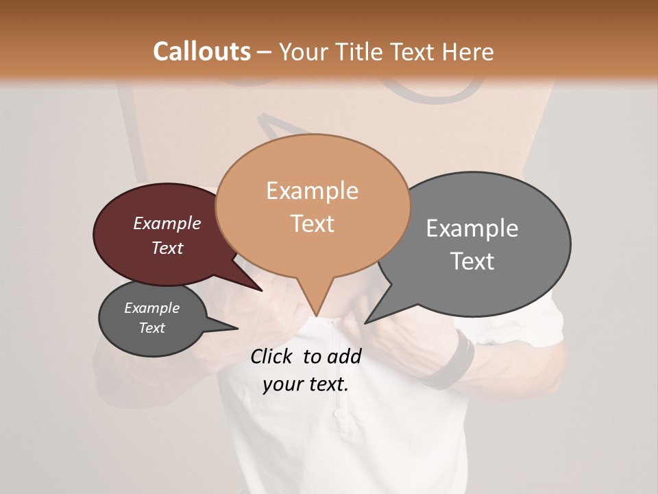 Case Icon False PowerPoint Template