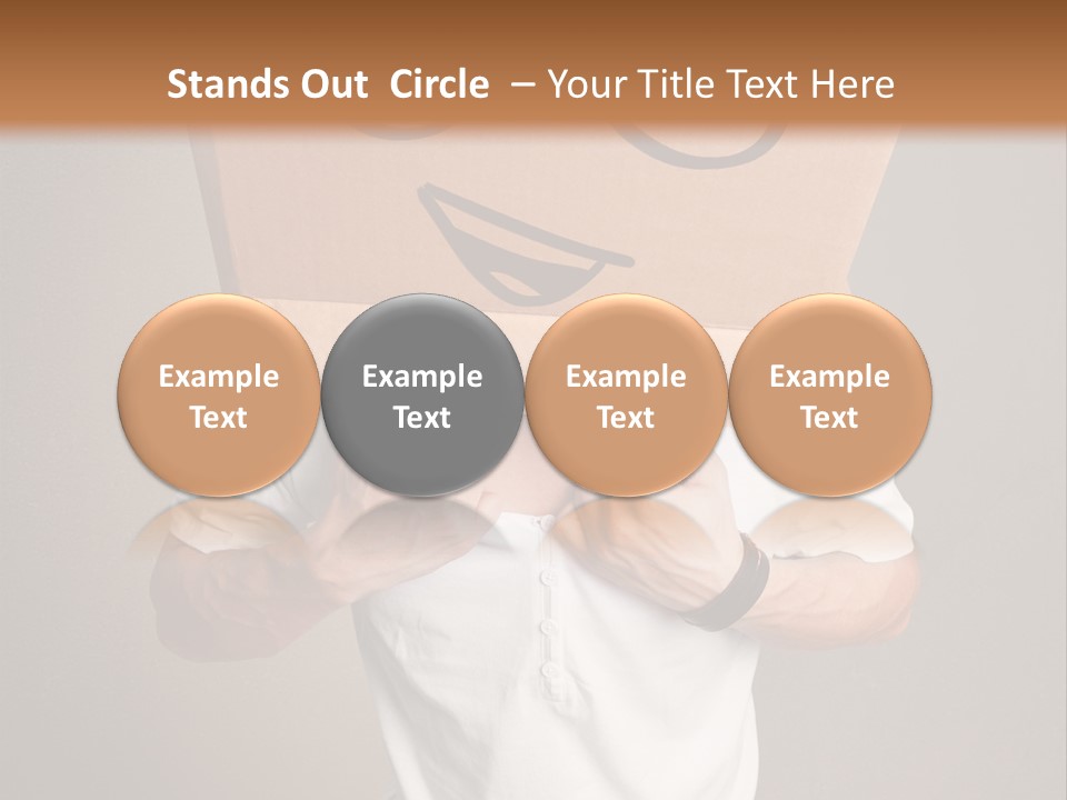 Case Icon False PowerPoint Template