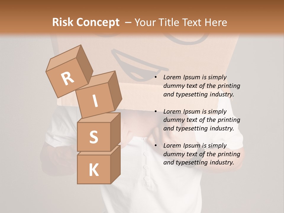 Case Icon False PowerPoint Template