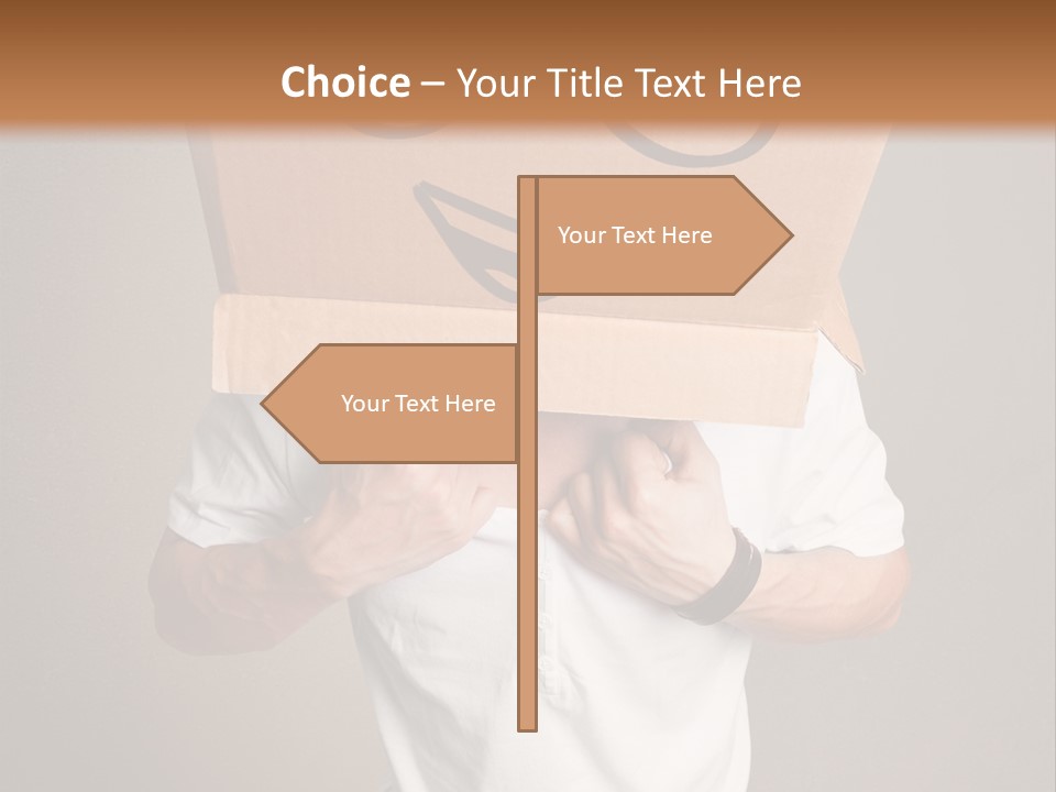 Case Icon False PowerPoint Template
