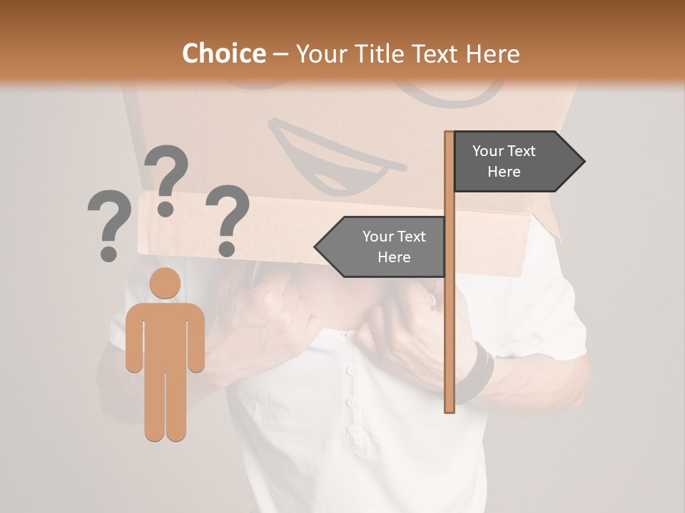 Case Icon False PowerPoint Template