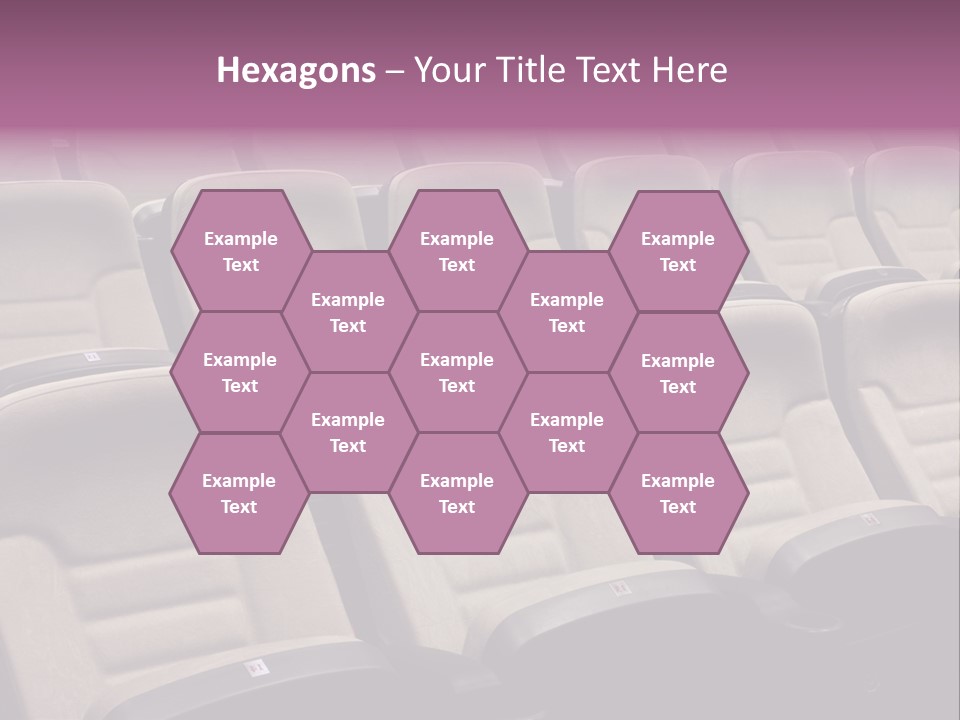 Sinema Oturma Koltuk PowerPoint Template