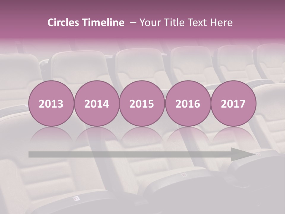 Sinema Oturma Koltuk PowerPoint Template