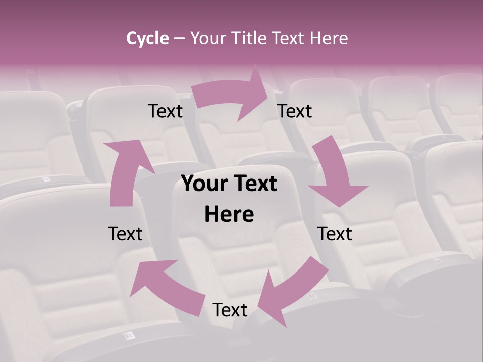 Sinema Oturma Koltuk PowerPoint Template
