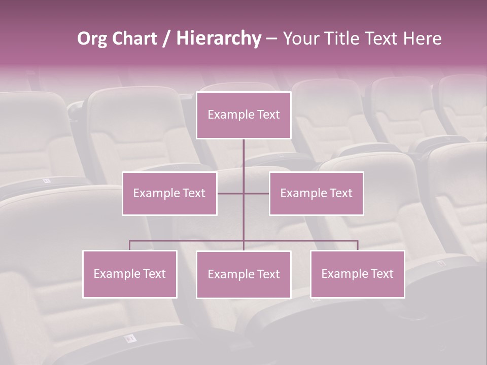Sinema Oturma Koltuk PowerPoint Template