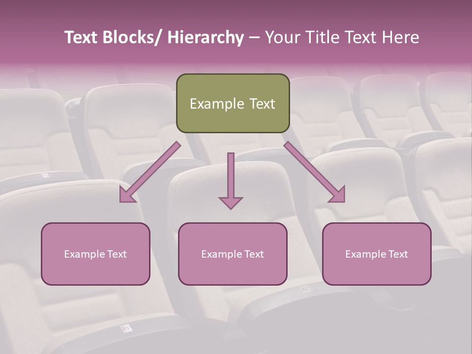 Sinema Oturma Koltuk PowerPoint Template