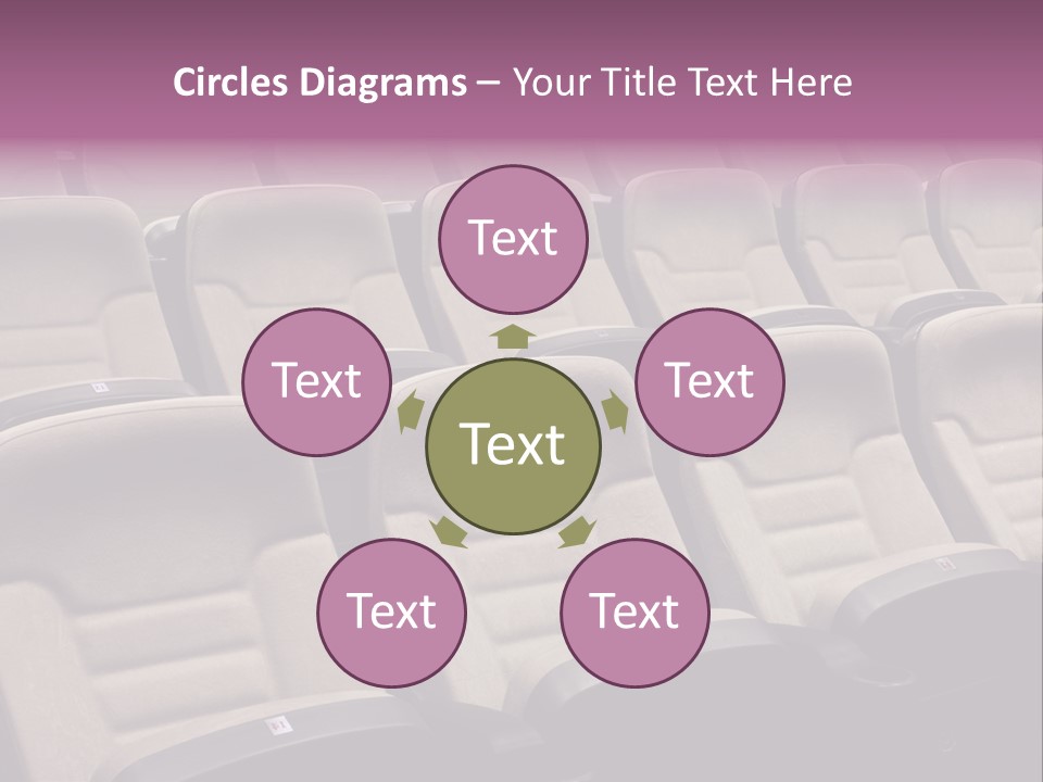 Sinema Oturma Koltuk PowerPoint Template