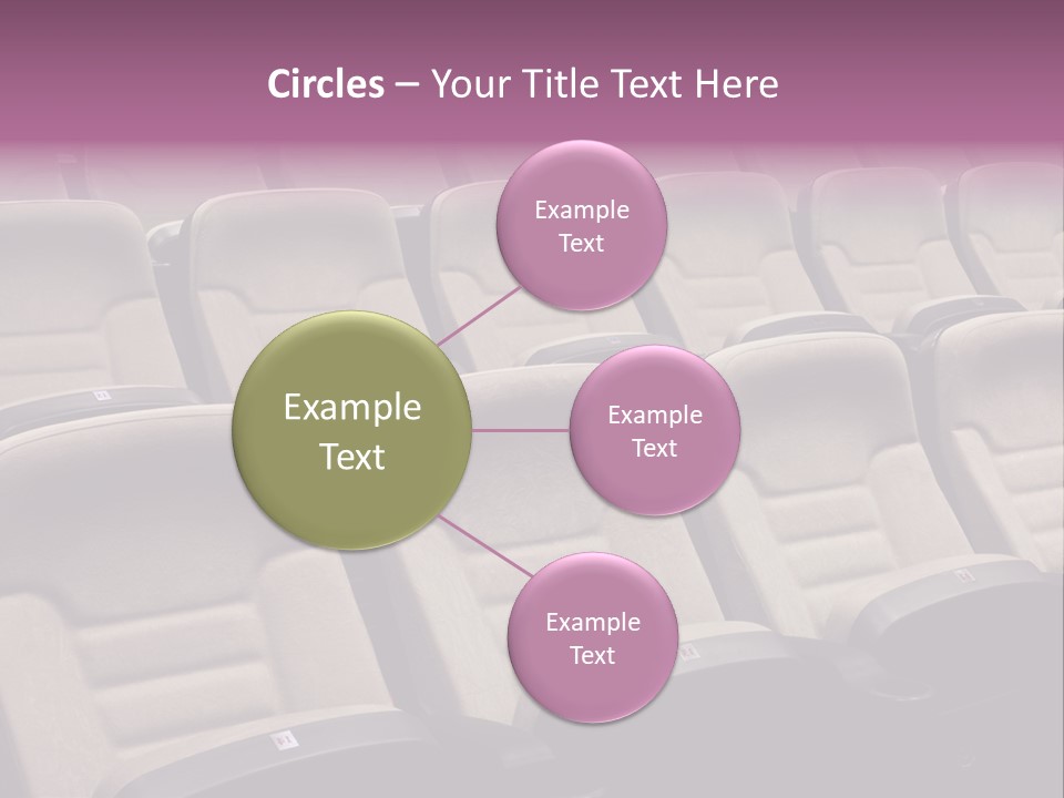 Sinema Oturma Koltuk PowerPoint Template