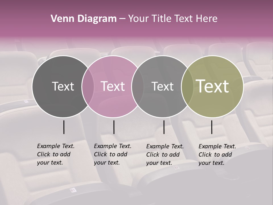 Sinema Oturma Koltuk PowerPoint Template