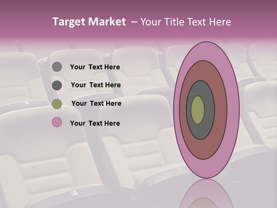 Sinema Oturma Koltuk PowerPoint Template