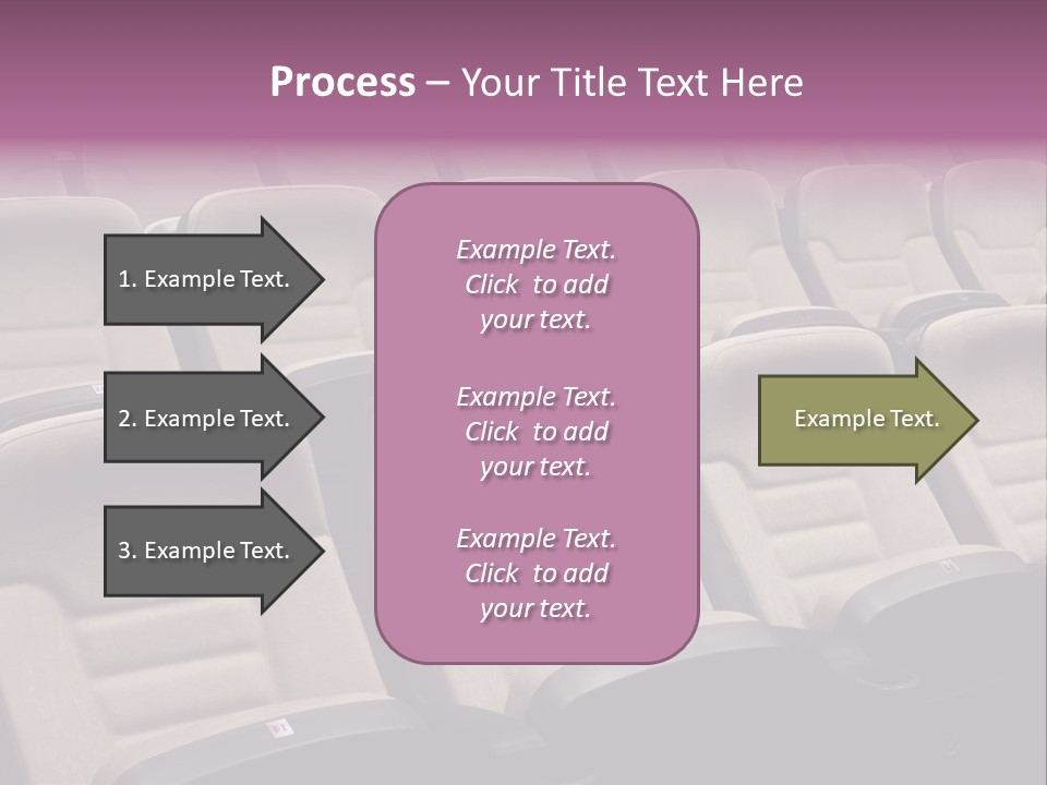 Sinema Oturma Koltuk PowerPoint Template