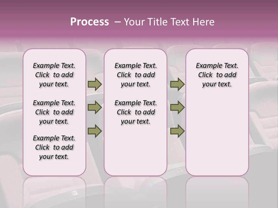 Sinema Oturma Koltuk PowerPoint Template