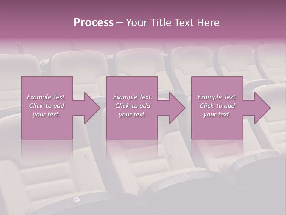 Sinema Oturma Koltuk PowerPoint Template