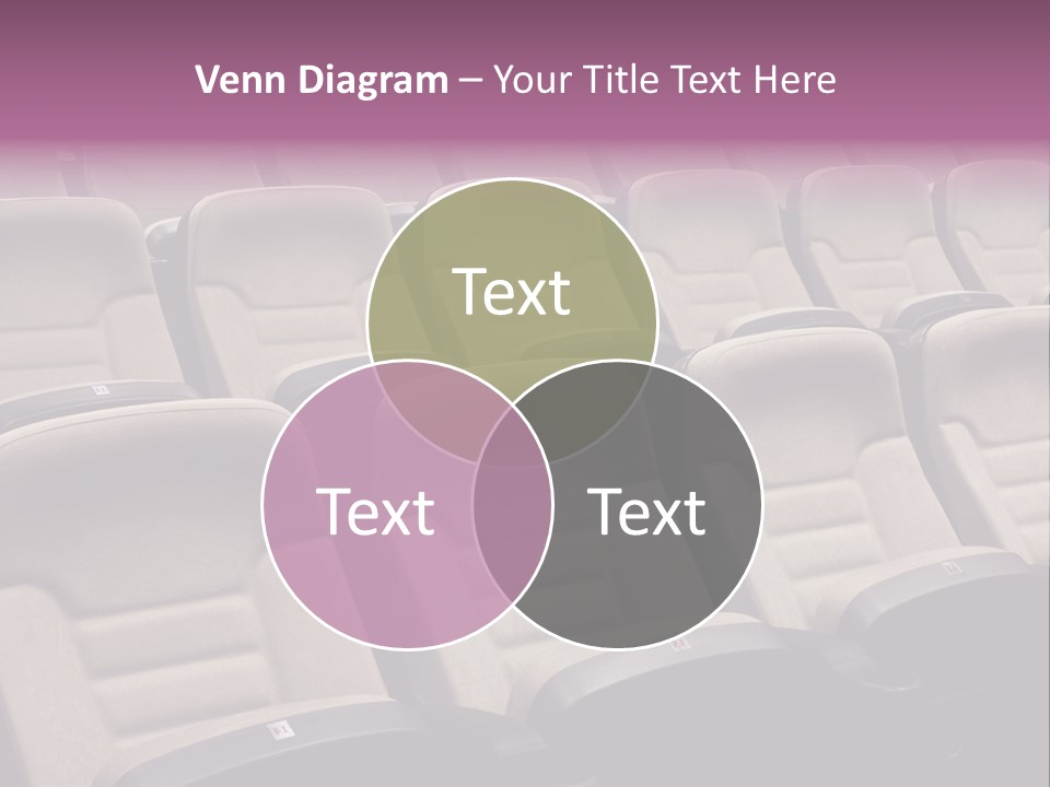 Sinema Oturma Koltuk PowerPoint Template