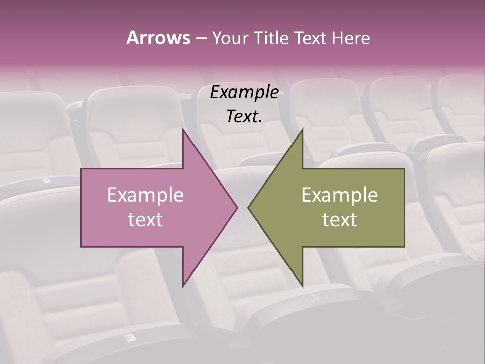 Sinema Oturma Koltuk PowerPoint Template