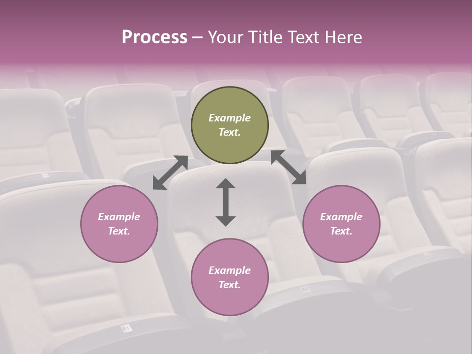 Sinema Oturma Koltuk PowerPoint Template