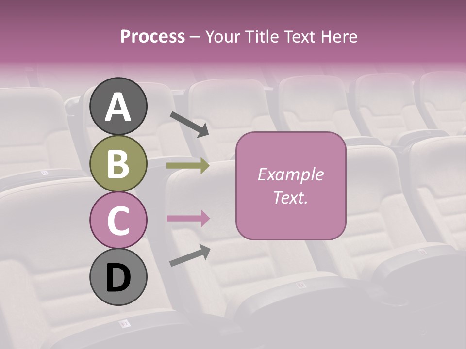 Sinema Oturma Koltuk PowerPoint Template