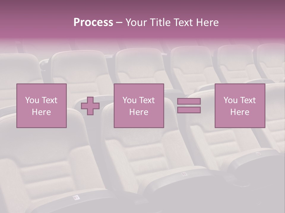 Sinema Oturma Koltuk PowerPoint Template