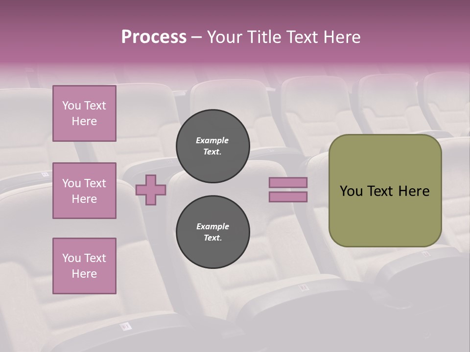 Sinema Oturma Koltuk PowerPoint Template