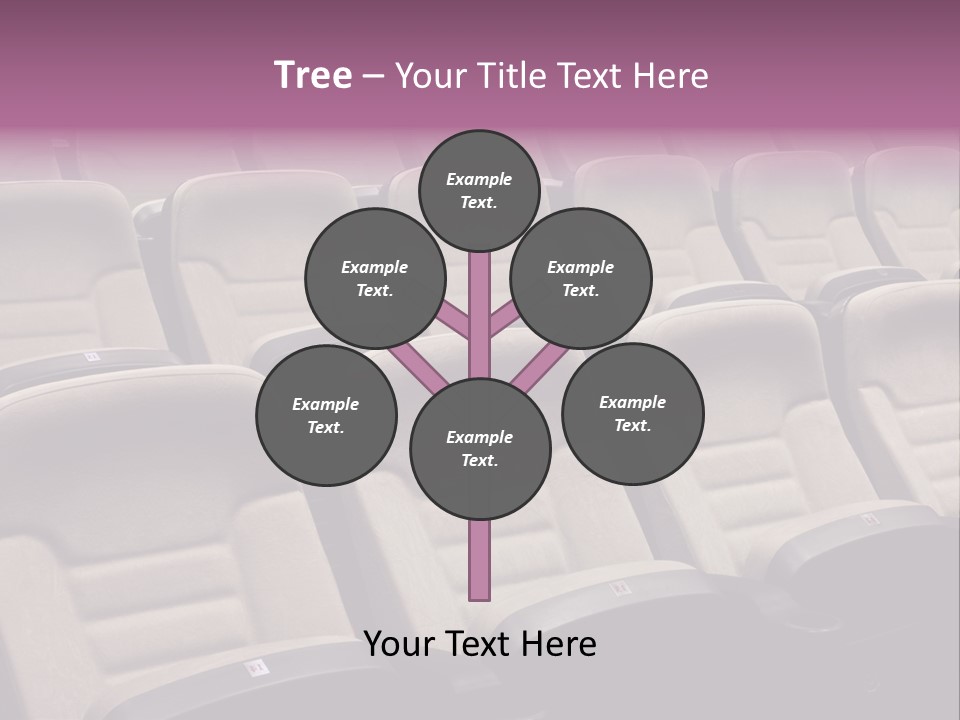 Sinema Oturma Koltuk PowerPoint Template