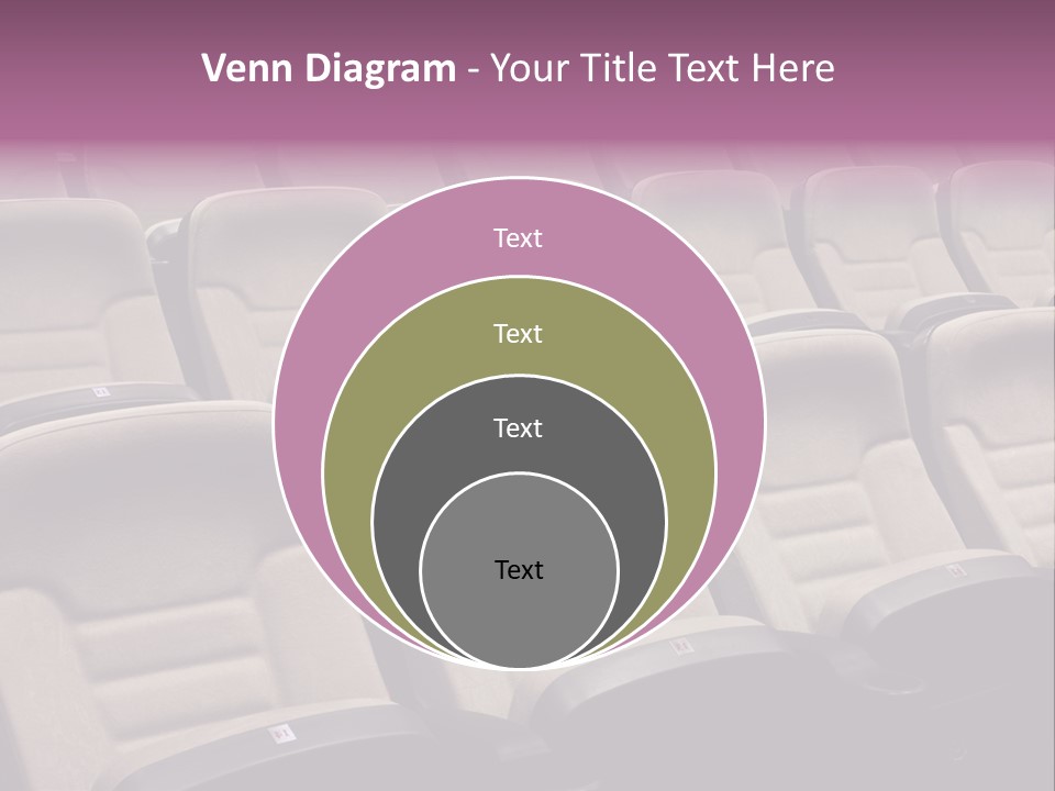 Sinema Oturma Koltuk PowerPoint Template