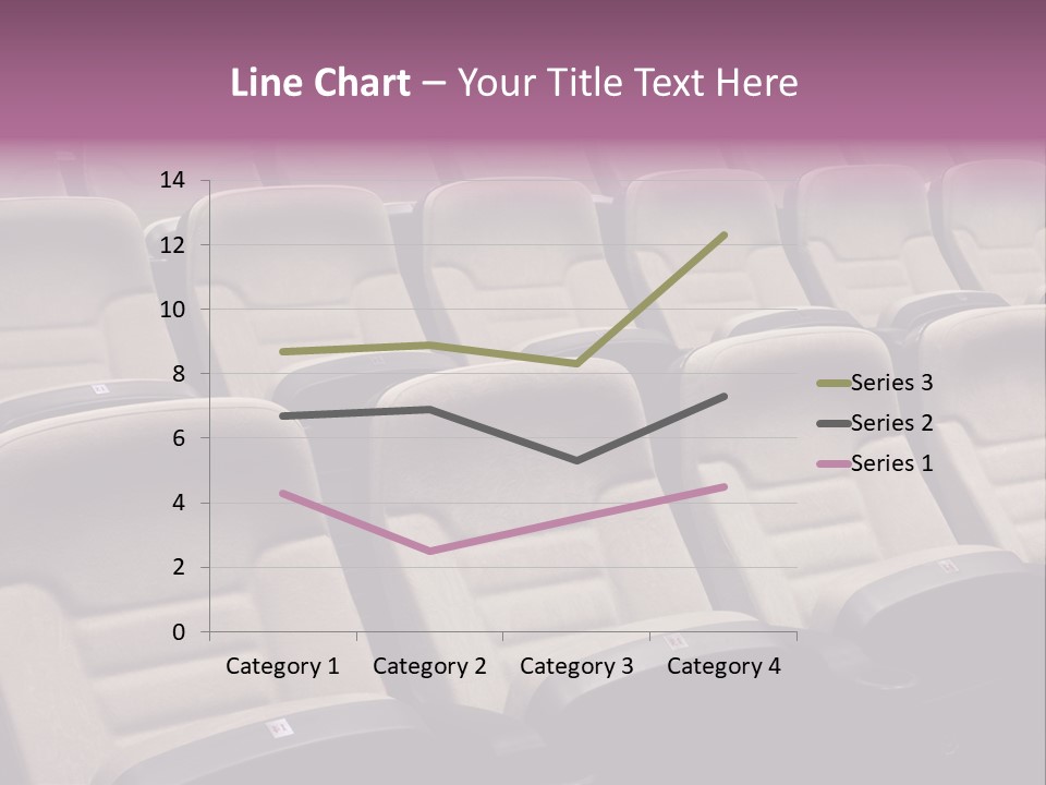 Sinema Oturma Koltuk PowerPoint Template