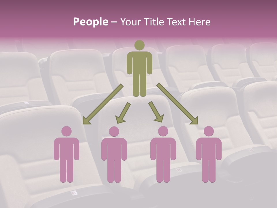 Sinema Oturma Koltuk PowerPoint Template