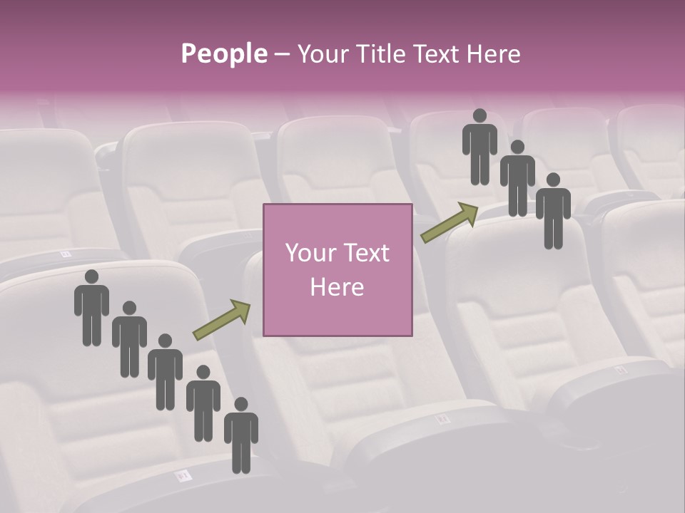 Sinema Oturma Koltuk PowerPoint Template