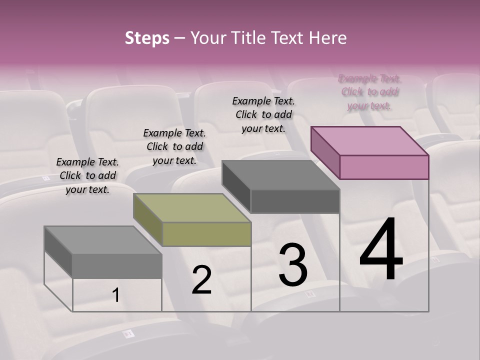 Sinema Oturma Koltuk PowerPoint Template