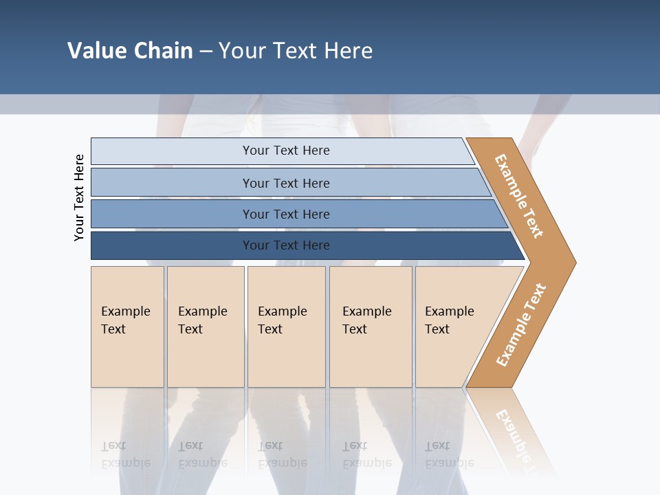 Friendship Three Head PowerPoint Template