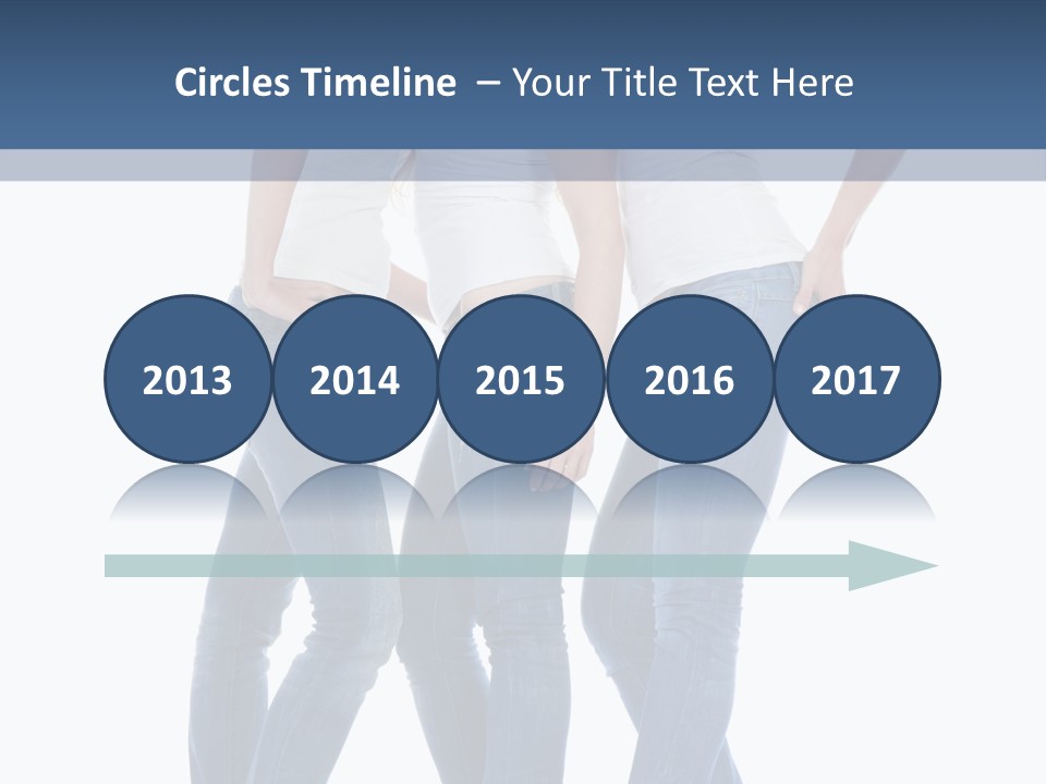 Friendship Three Head PowerPoint Template