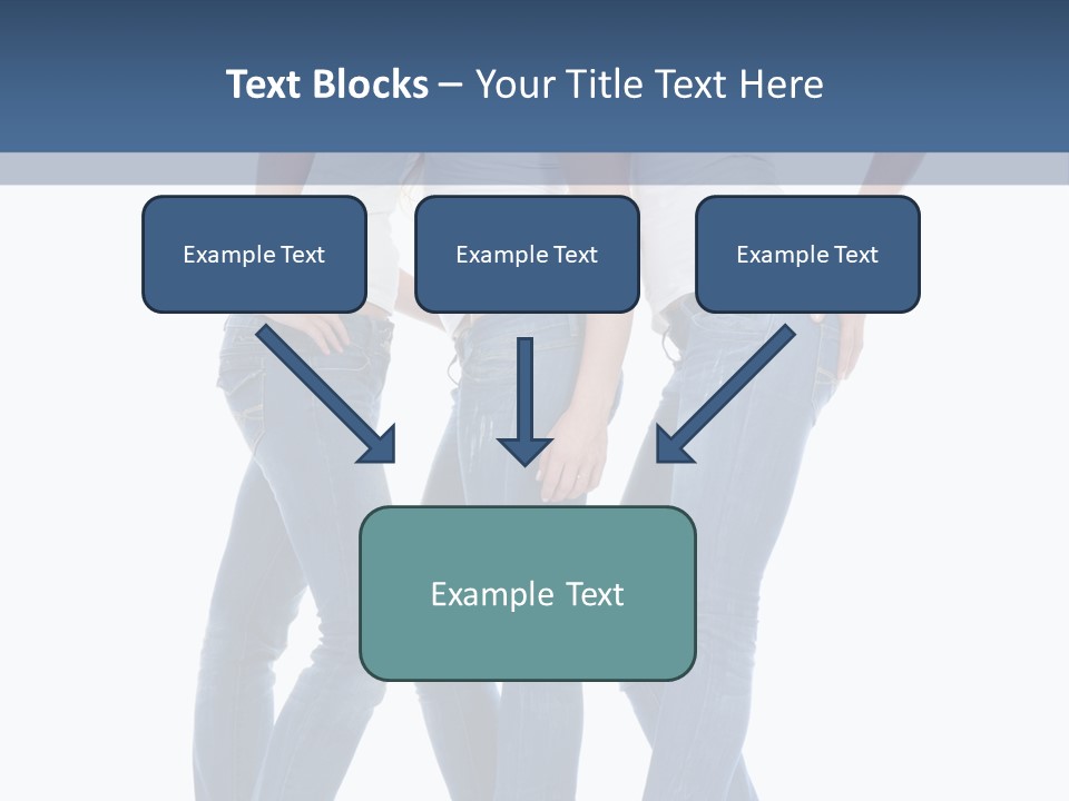 Friendship Three Head PowerPoint Template