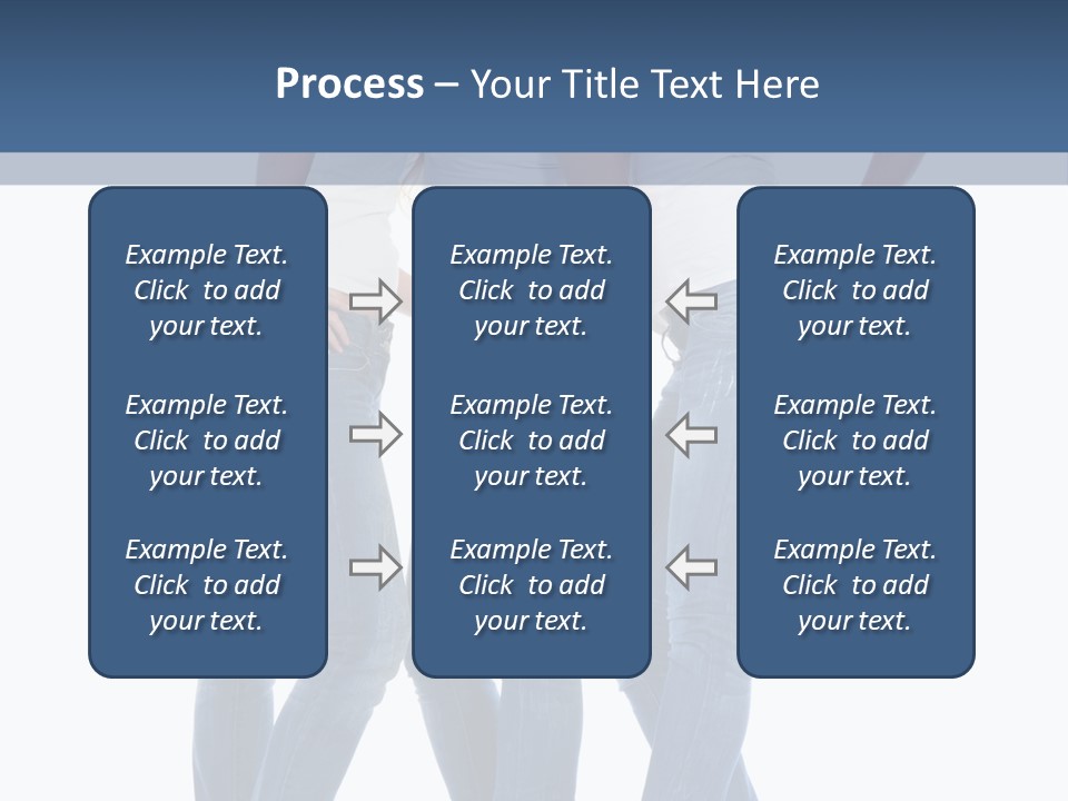 Friendship Three Head PowerPoint Template