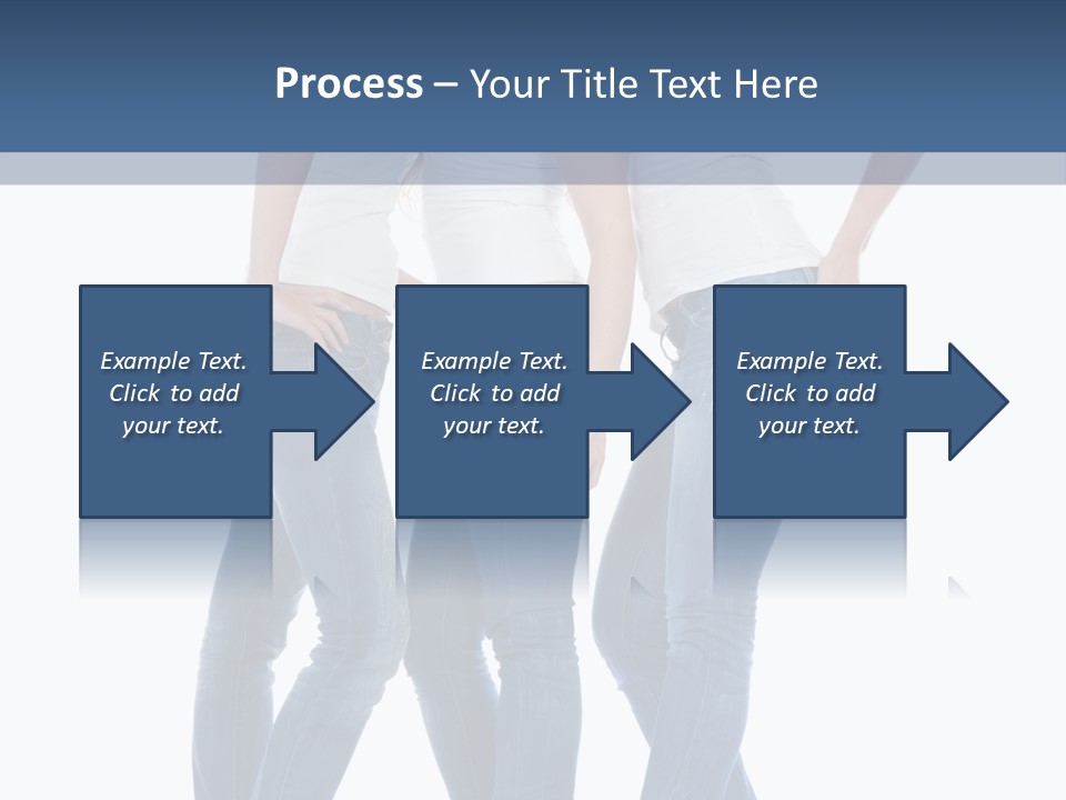Friendship Three Head PowerPoint Template