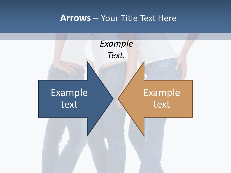 Friendship Three Head PowerPoint Template