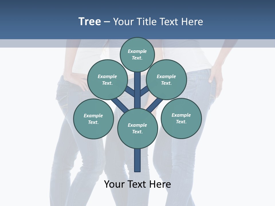 Friendship Three Head PowerPoint Template