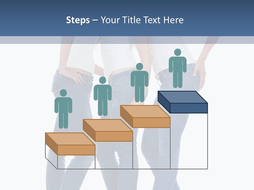 Friendship Three Head PowerPoint Template