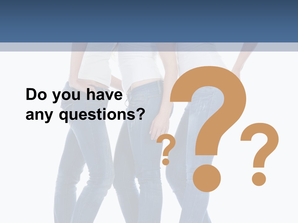 Friendship Three Head PowerPoint Template