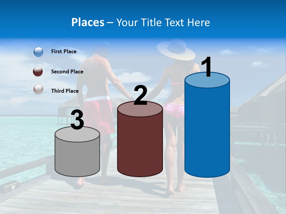 Luxury Tropical Lifestyle PowerPoint Template