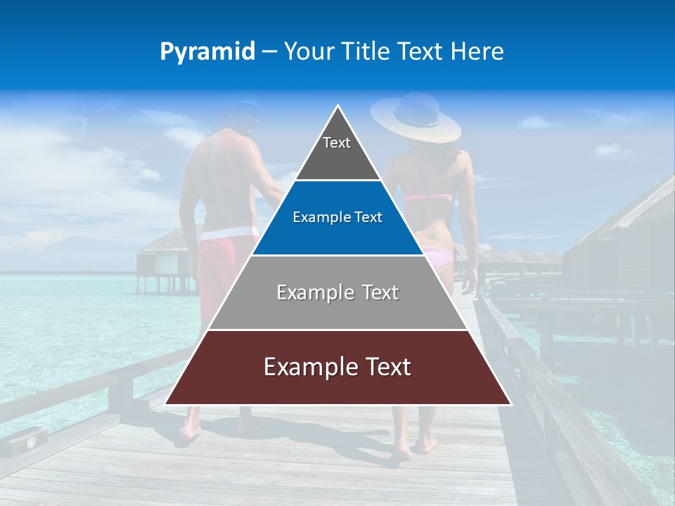 Luxury Tropical Lifestyle PowerPoint Template