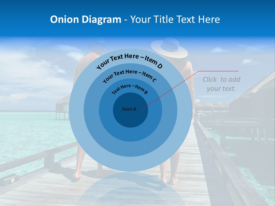 Luxury Tropical Lifestyle PowerPoint Template