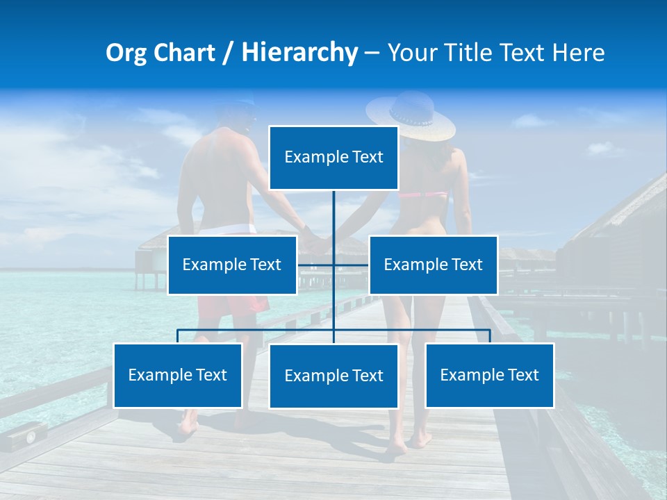 Luxury Tropical Lifestyle PowerPoint Template