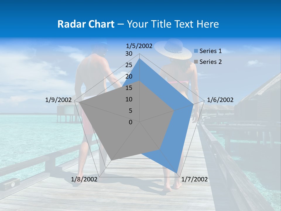 Luxury Tropical Lifestyle PowerPoint Template