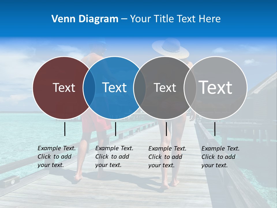 Luxury Tropical Lifestyle PowerPoint Template