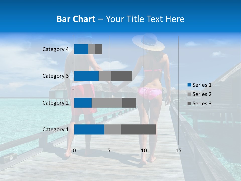 Luxury Tropical Lifestyle PowerPoint Template