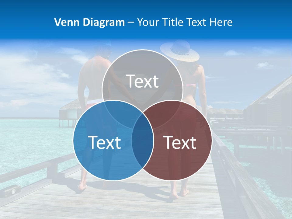 Luxury Tropical Lifestyle PowerPoint Template