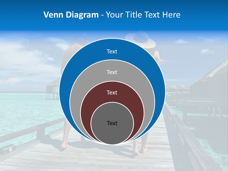 Luxury Tropical Lifestyle PowerPoint Template