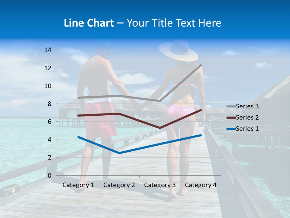 Luxury Tropical Lifestyle PowerPoint Template