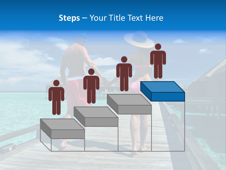 Luxury Tropical Lifestyle PowerPoint Template