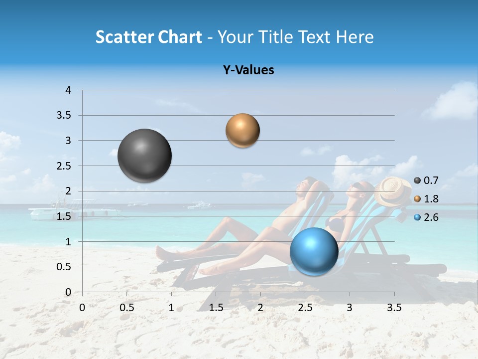 Tranquil Tourism Blue PowerPoint Template